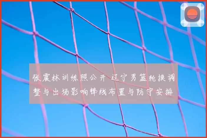 张震林训练照公开 辽宁男篮轮换调整与出场影响锋线布置与防守安排